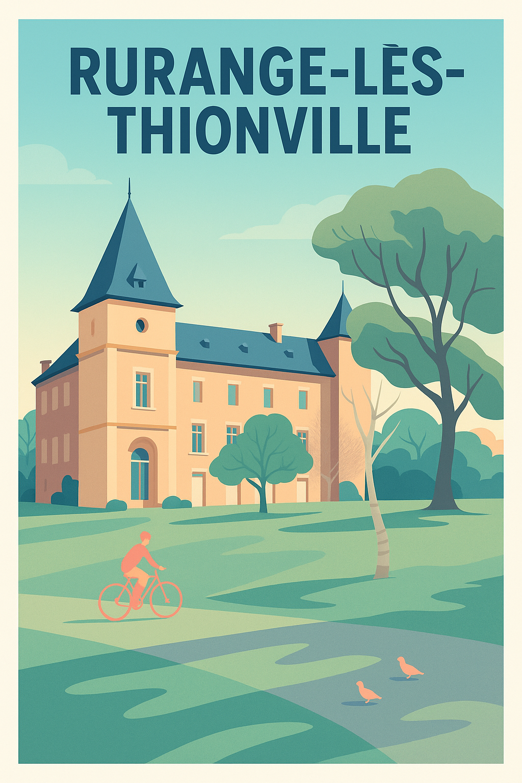 Affiche de Rurange-lès-Thionville - Sérénité et nature au cœur de la Lorraine