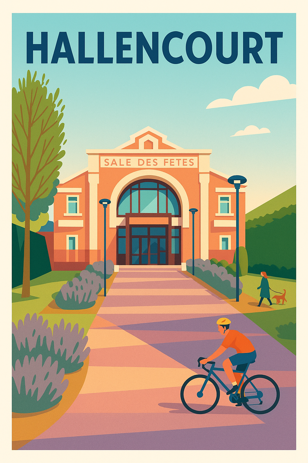 Affiche de Hallencourt - Charme et tranquillité au cœur de la salle des fêtes