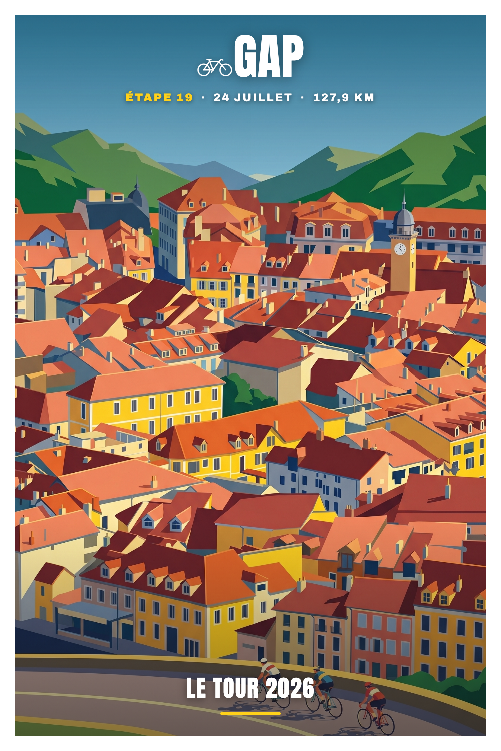 Affiche Gap - Le Tour 2026