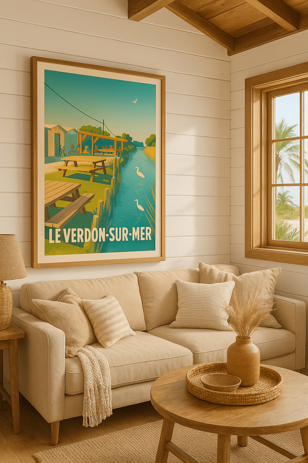 Gironde France Affiche de Le Verdon-sur-Mer - Havre de paix au bord de l'eau