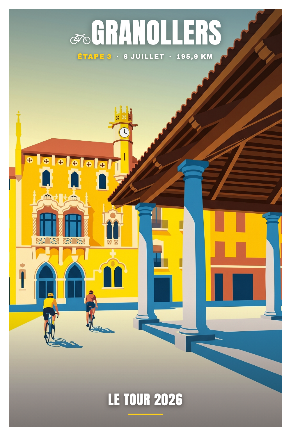 Affiche Granollers - Le Tour 2026