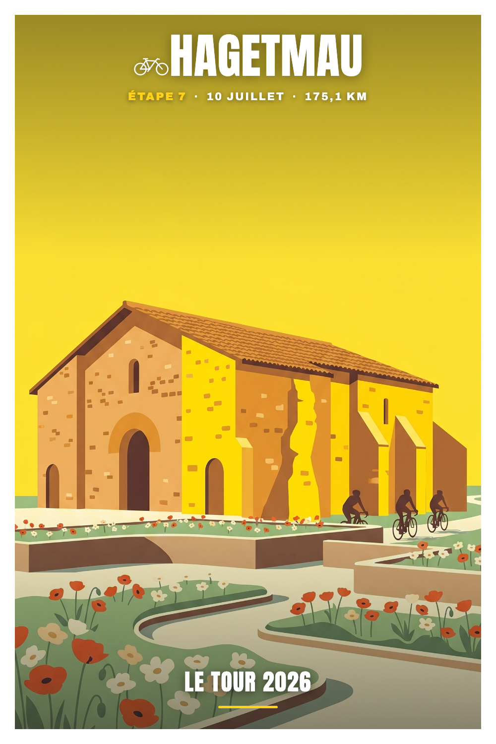 Affiche Hagetmau - Le Tour 2026