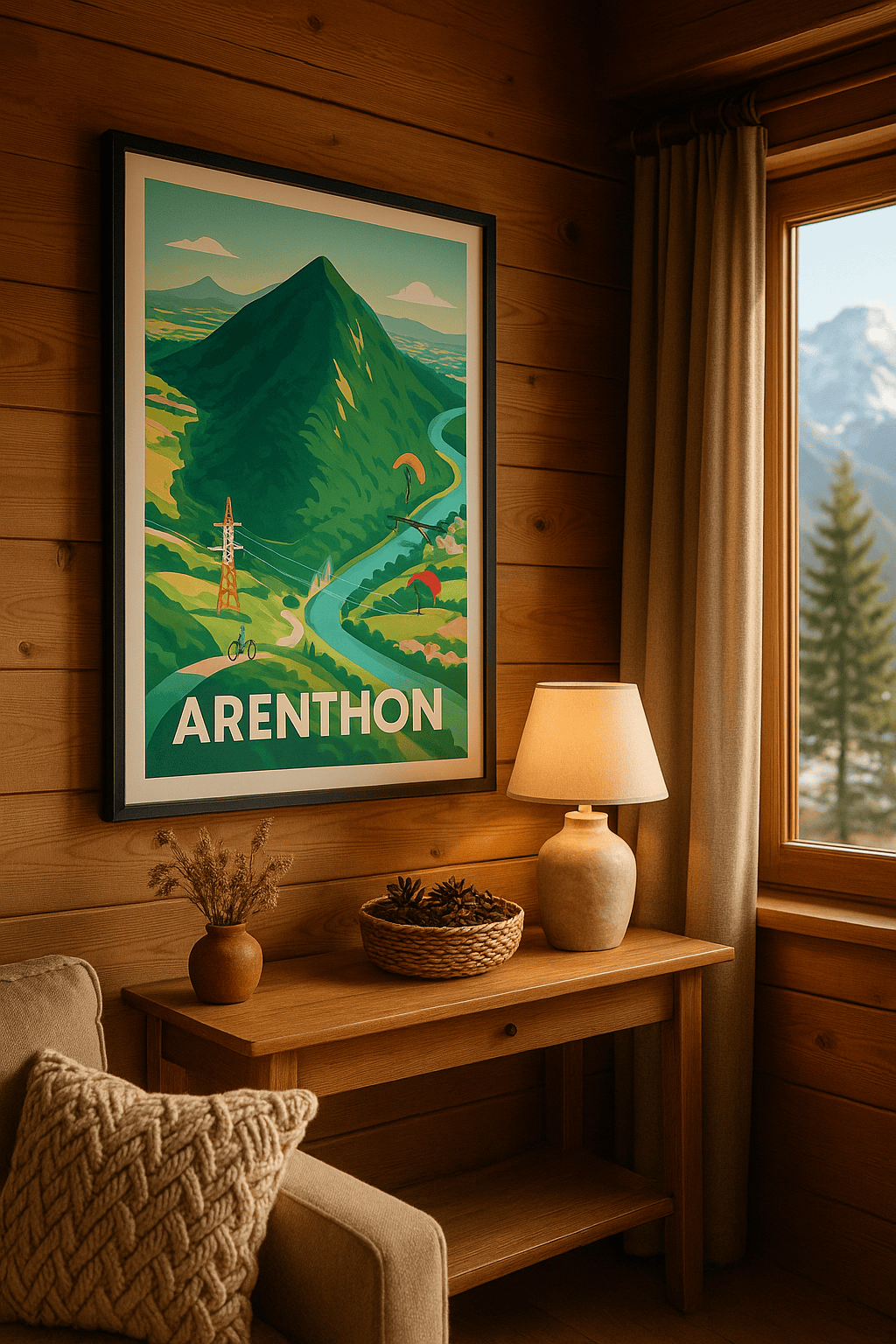 Haute-Savoie France Affiche de Arenthon - Évasion et nature grandeur nature
