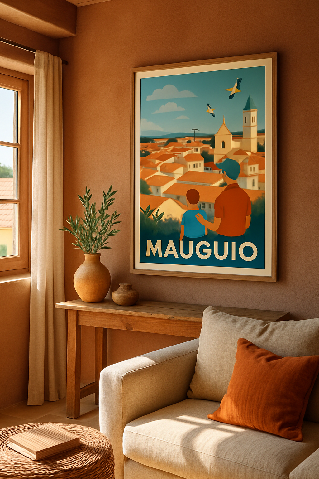 Hérault France Affiche de Mauguio - Instant d'évasion en Occitanie