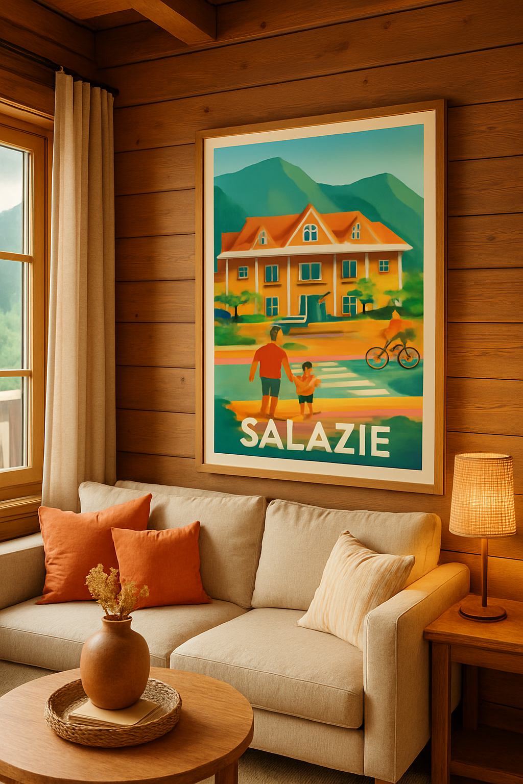 La Réunion France Affiche de Salazie - L'âme chaleureuse de l'île intense