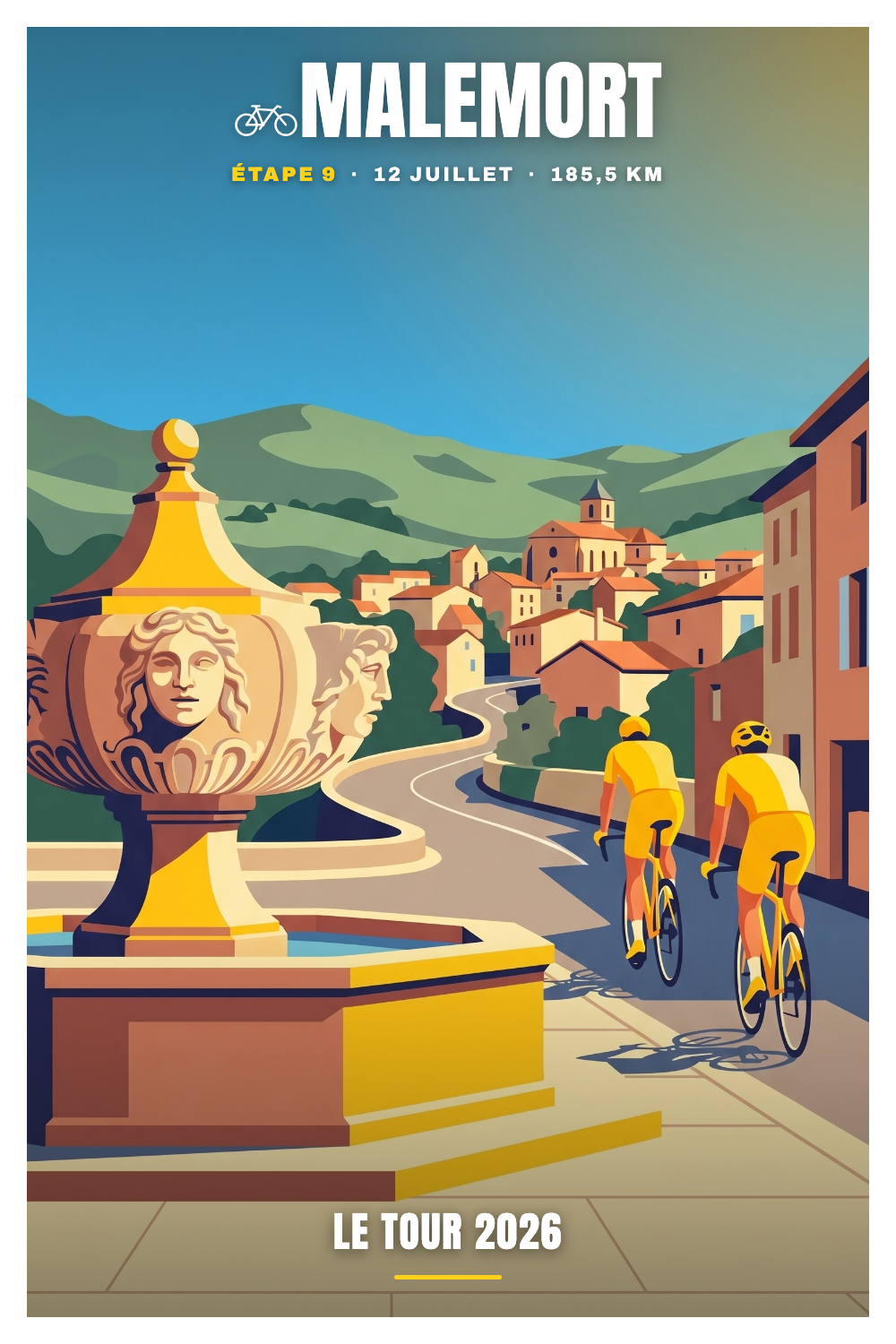 Affiche Malemort - Le Tour 2026