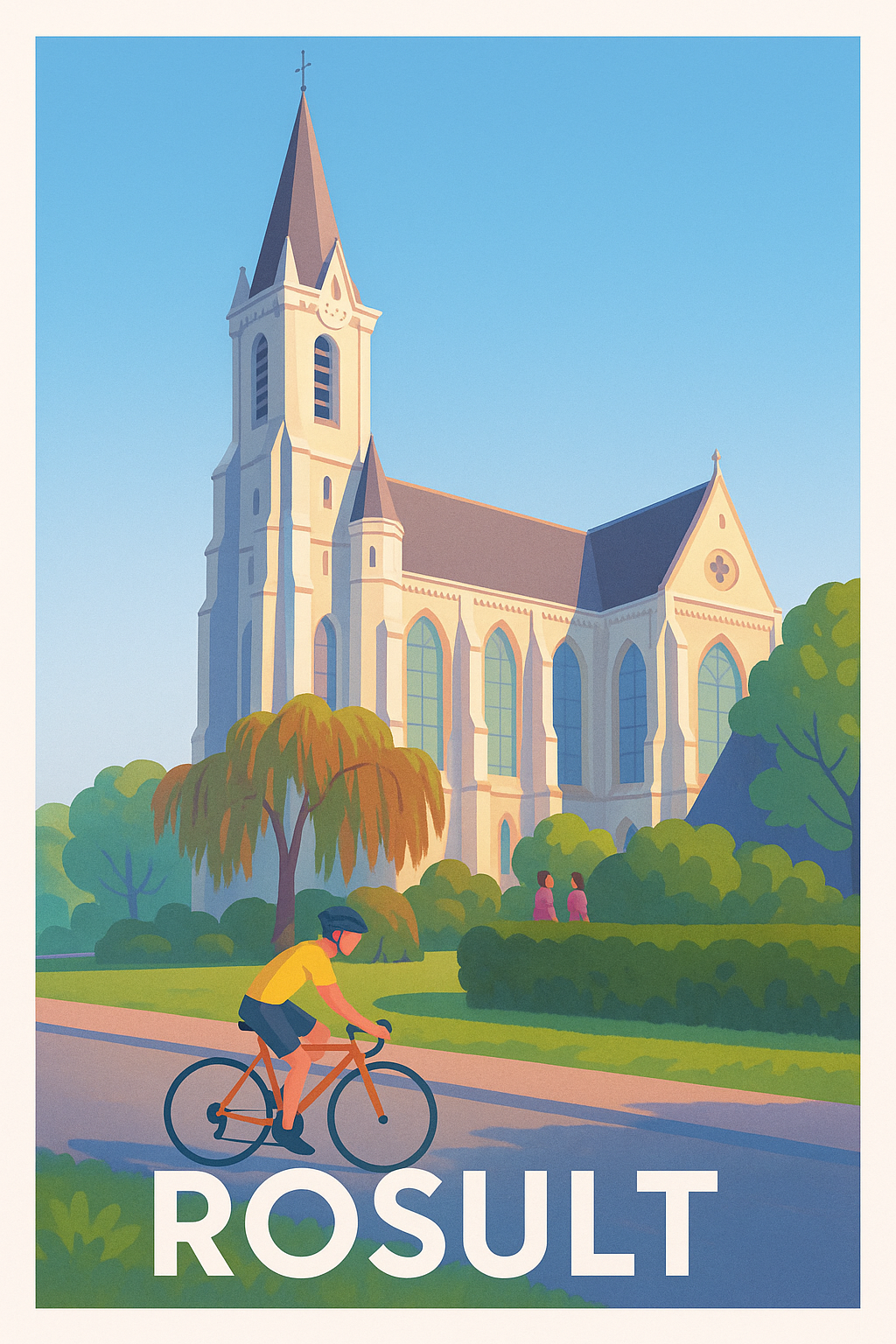 Affiche Rosult — Charme paisible et nature préservée · poster d'art de Rosult