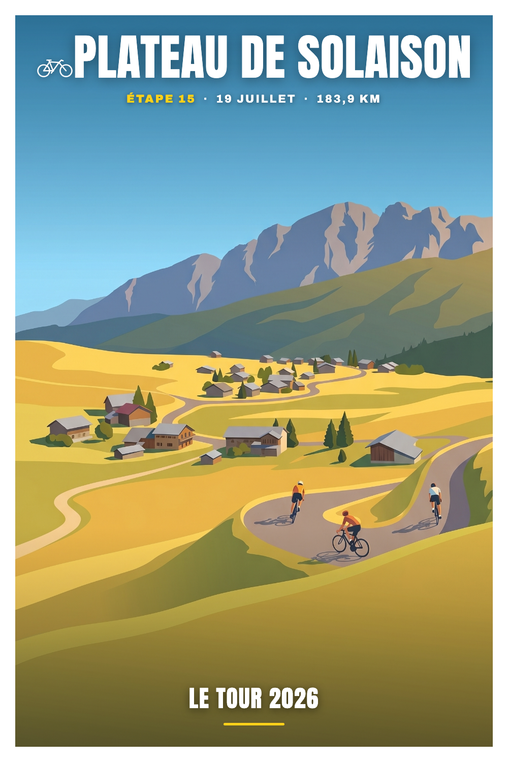 Affiche Plateau de Solaison - Le Tour 2026