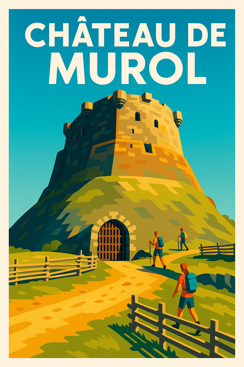 Affiche de Château de Murol - Plongez au cœur de l'histoire médiévale d'Auvergne