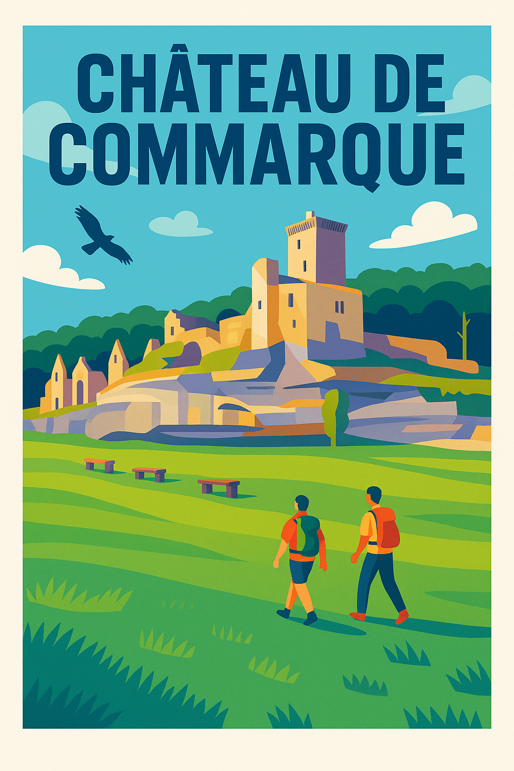 Affiche de Château de Commarque - L'aventure au cœur du Périgord