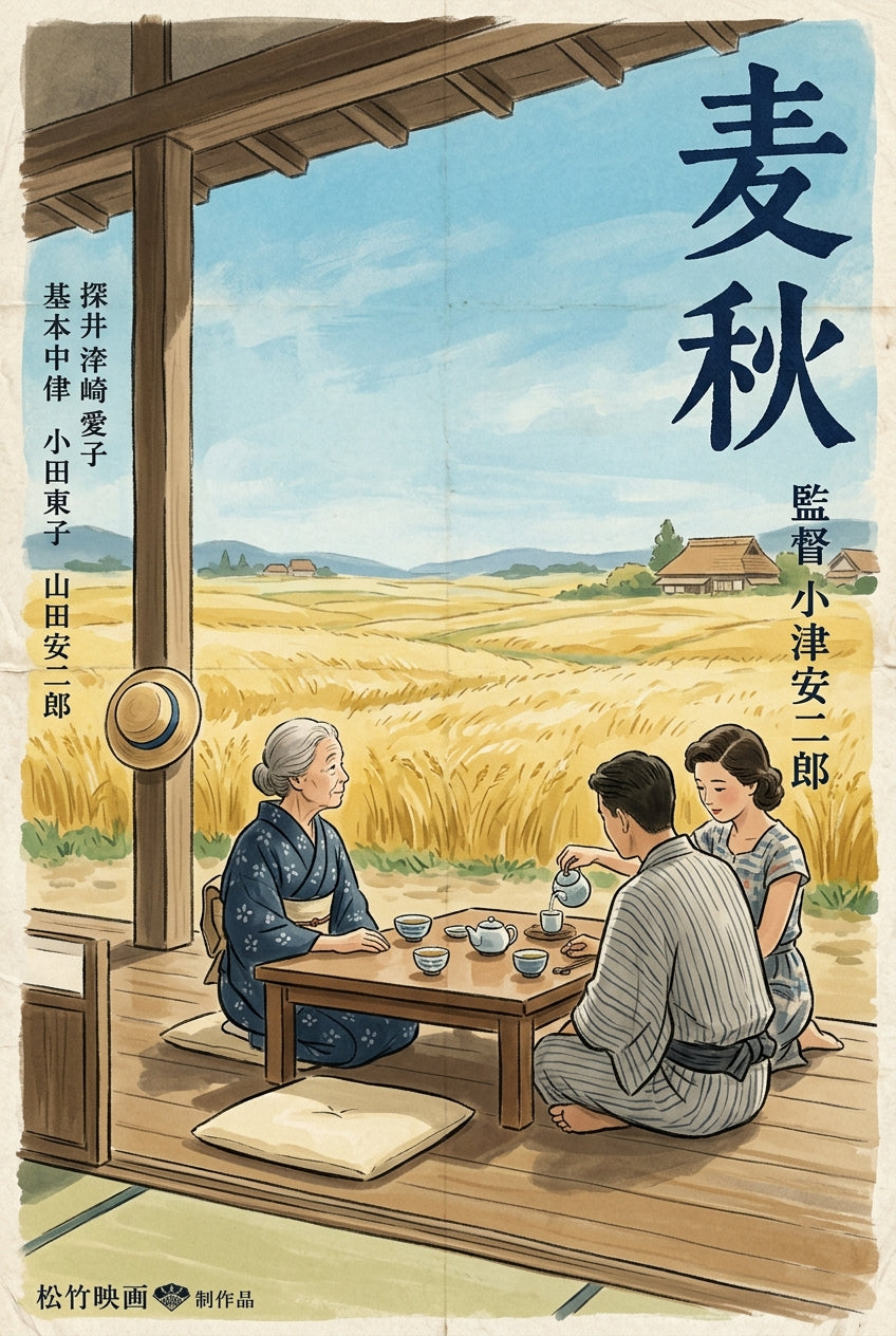 Affiche Été précoce, poster cinéma japonais