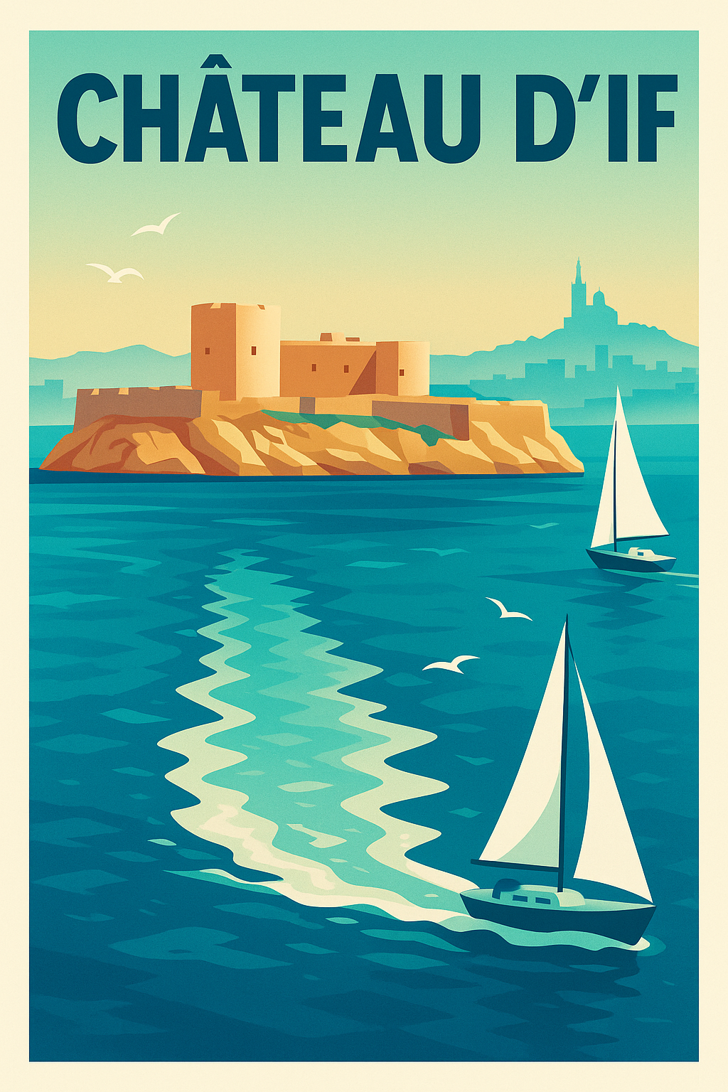 Affiche de Château d'If - L'évasion historique au large de Marseille