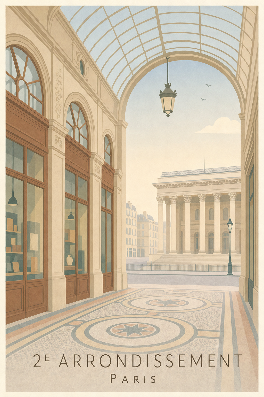 Affiche du 2e arrondissement de Paris