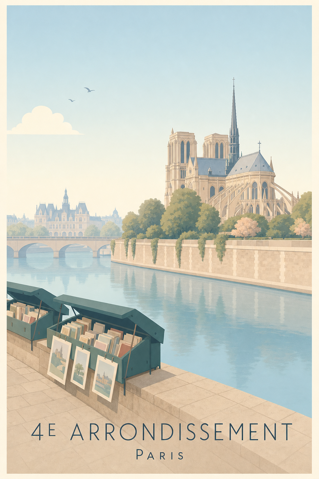 Affiche du 4e arrondissement de Paris