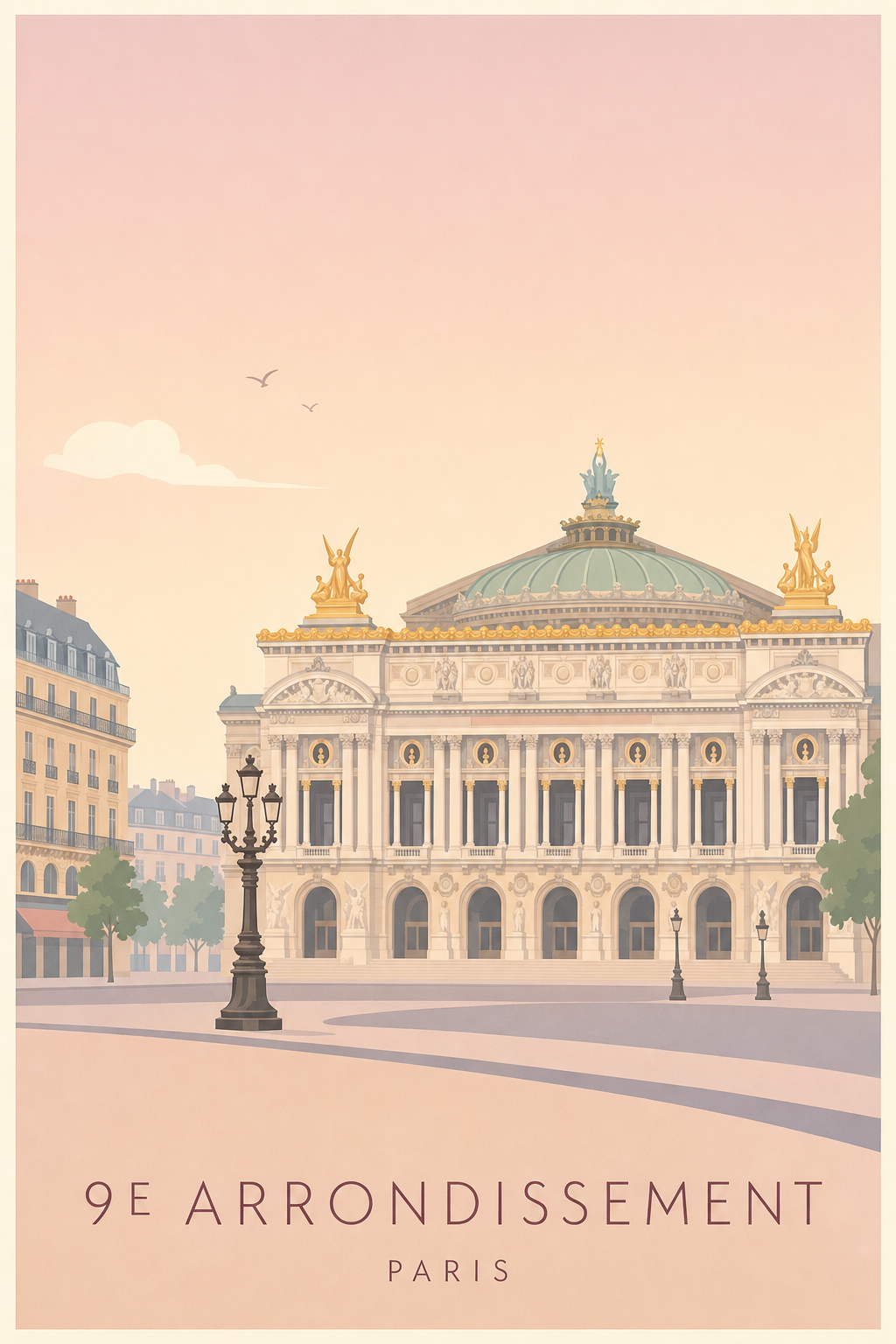 Affiche du 9e arrondissement de Paris