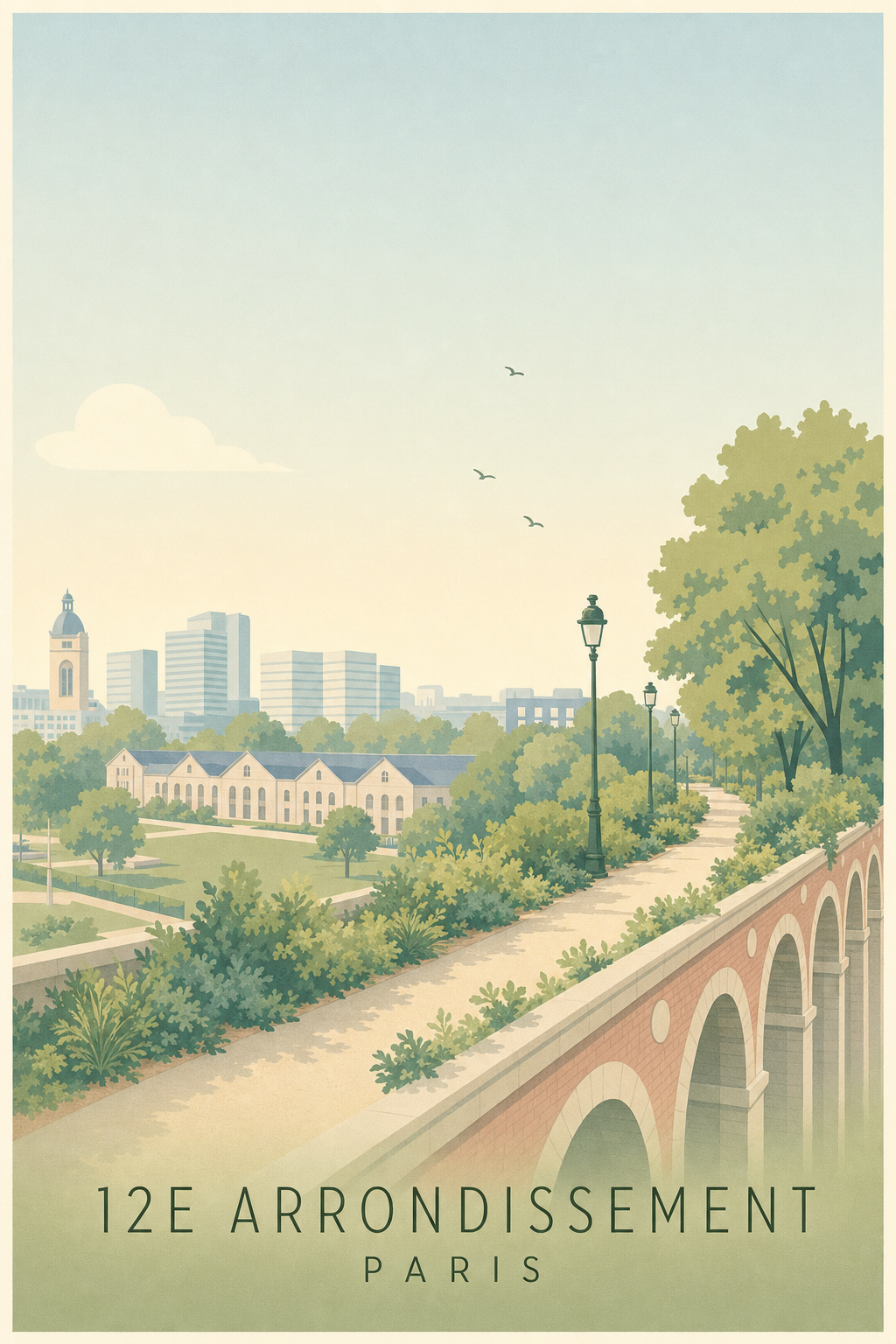 Affiche du 12e arrondissement de Paris