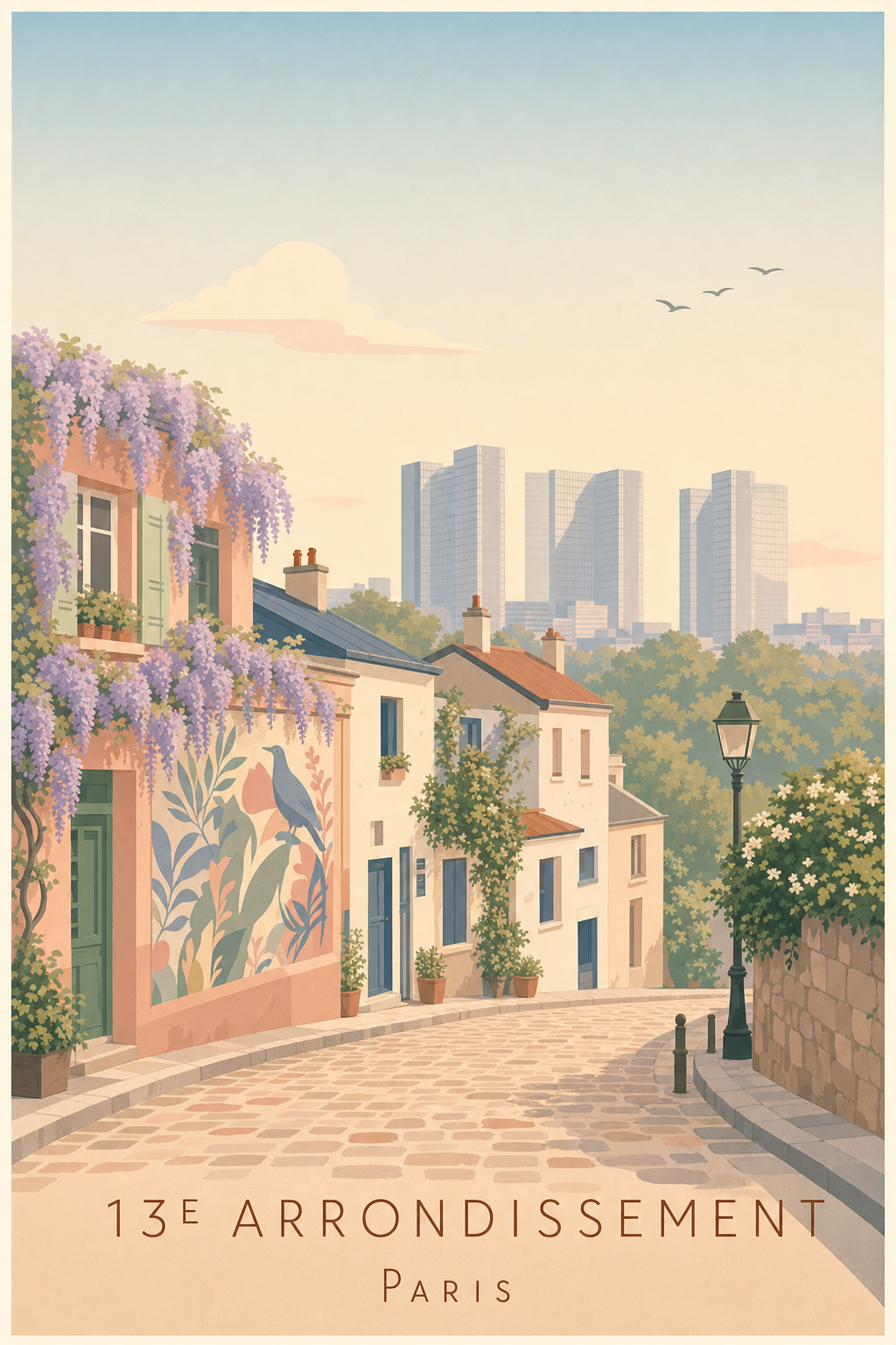 Affiche du 13e arrondissement de Paris