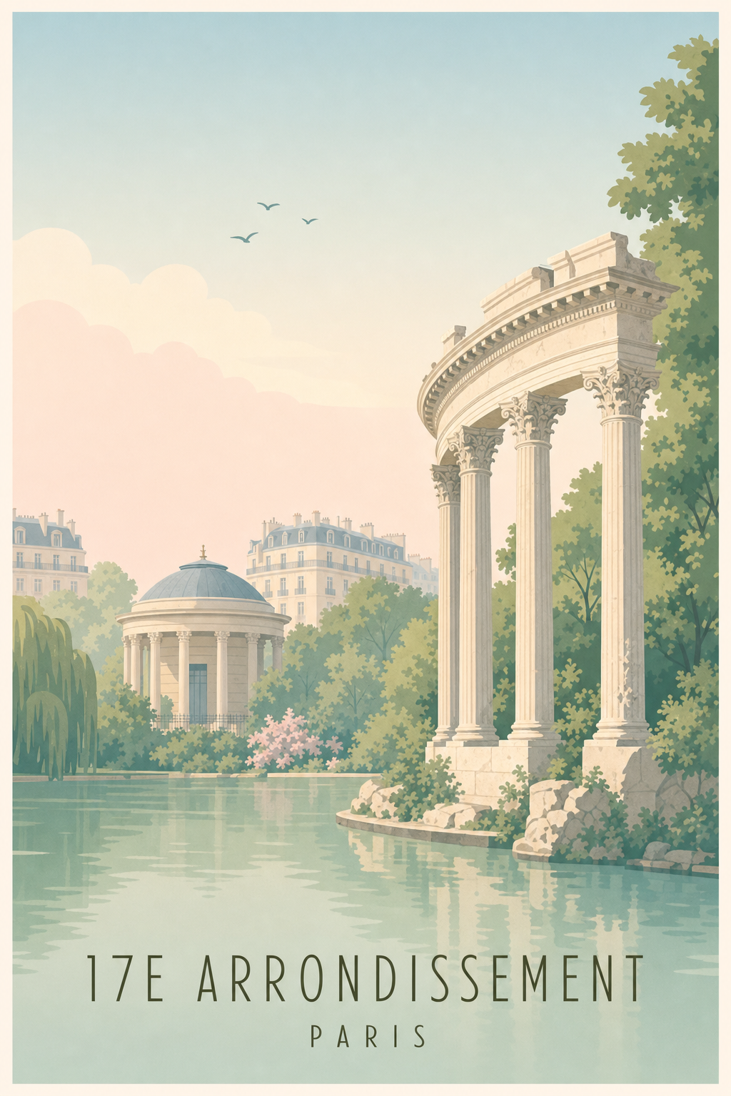 Affiche du 17e arrondissement de Paris
