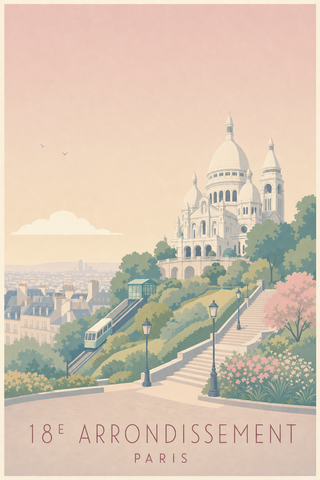 Affiche du 18e arrondissement de Paris