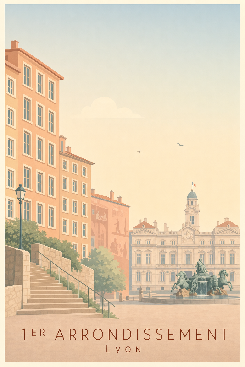 Affiche du 1er arrondissement de Lyon