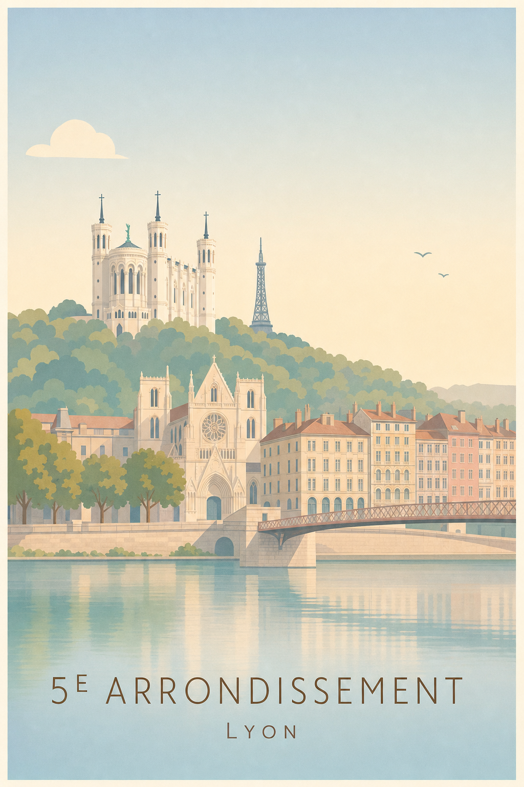 Affiche du 5e arrondissement de Lyon