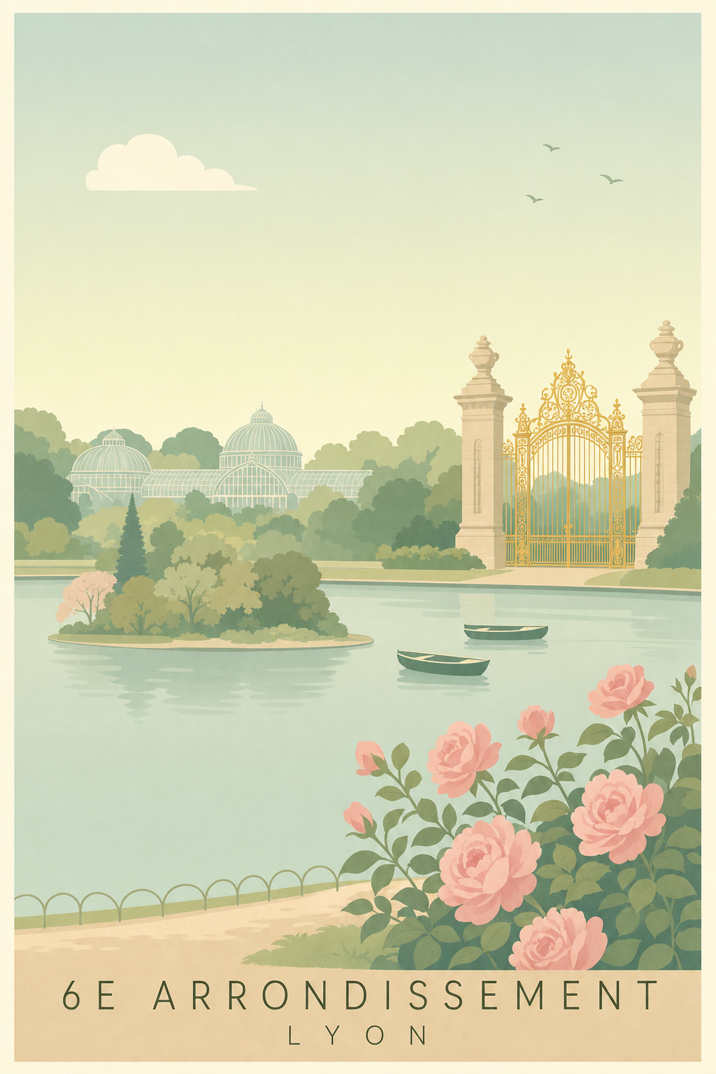 Affiche du 6e arrondissement de Lyon
