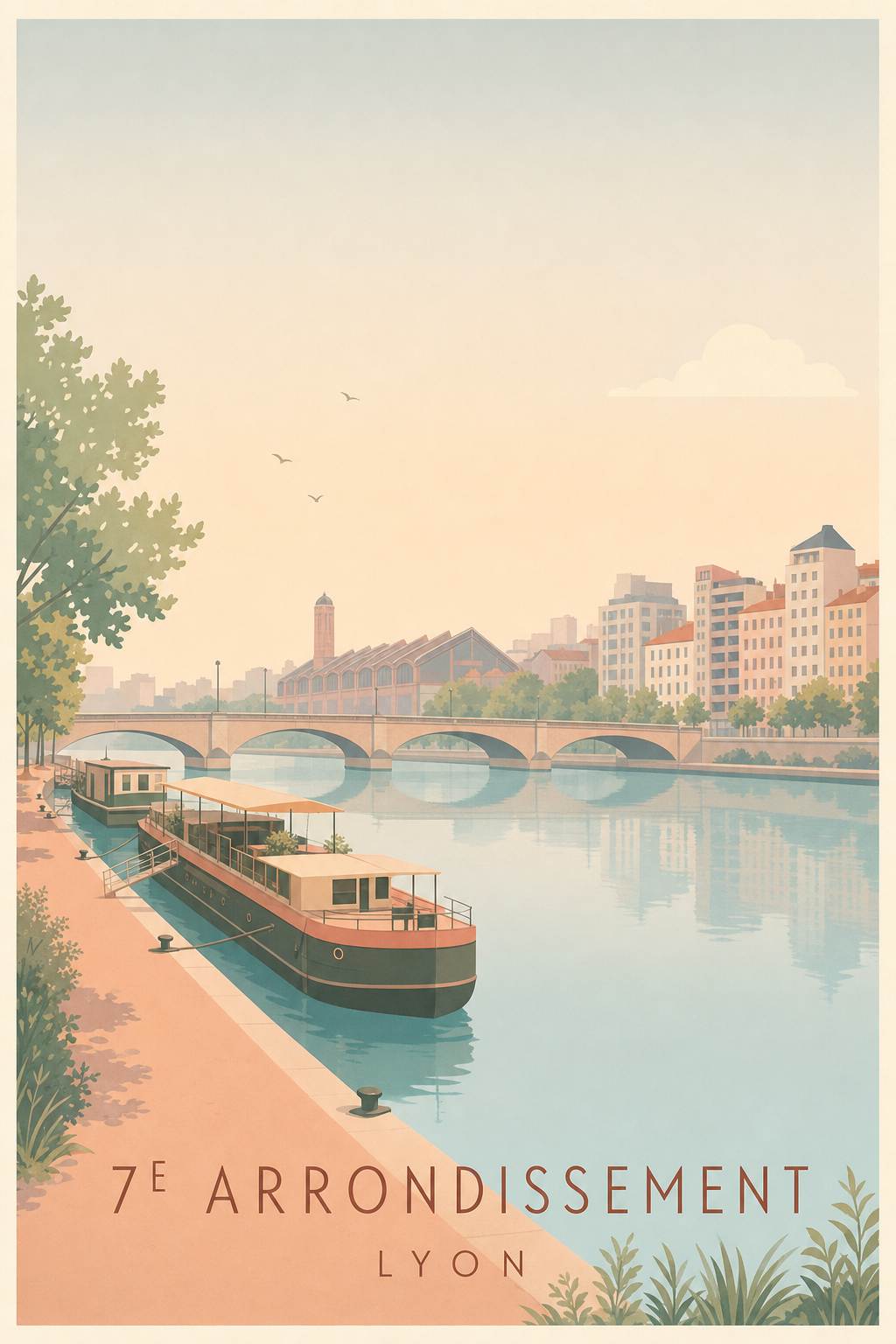 Affiche du 7e arrondissement de Lyon