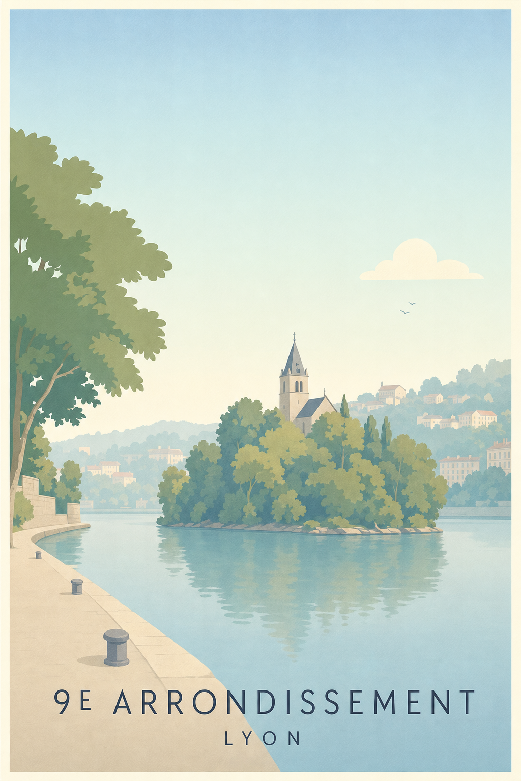 Affiche du 9e arrondissement de Lyon