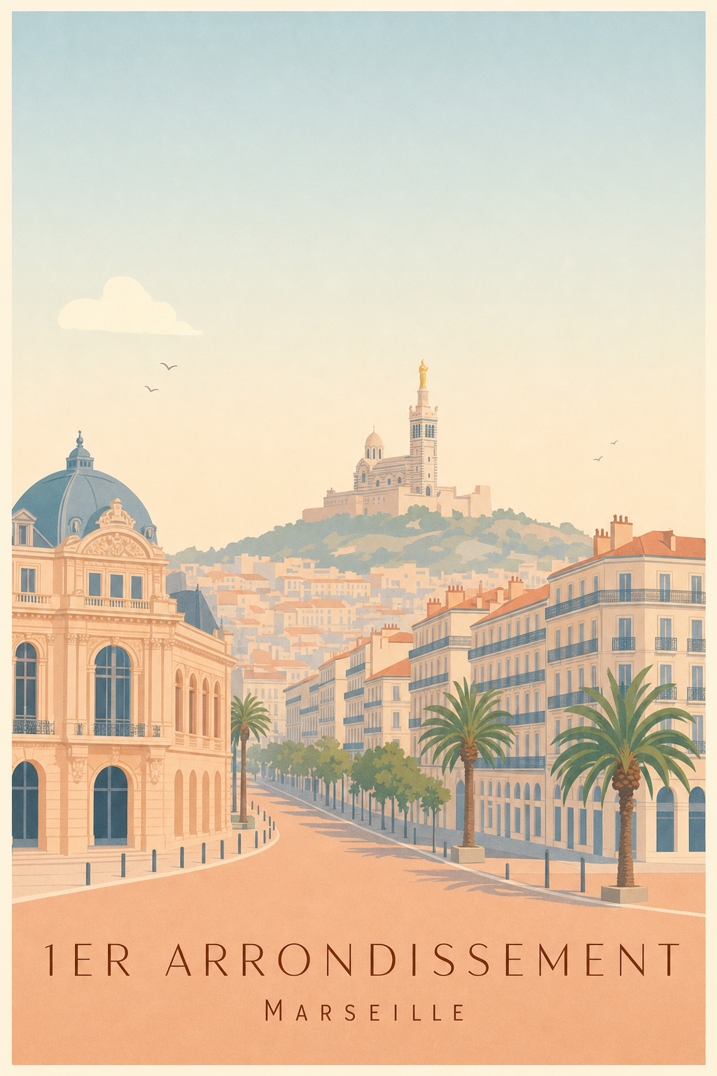 Affiche du 1er arrondissement de Marseille