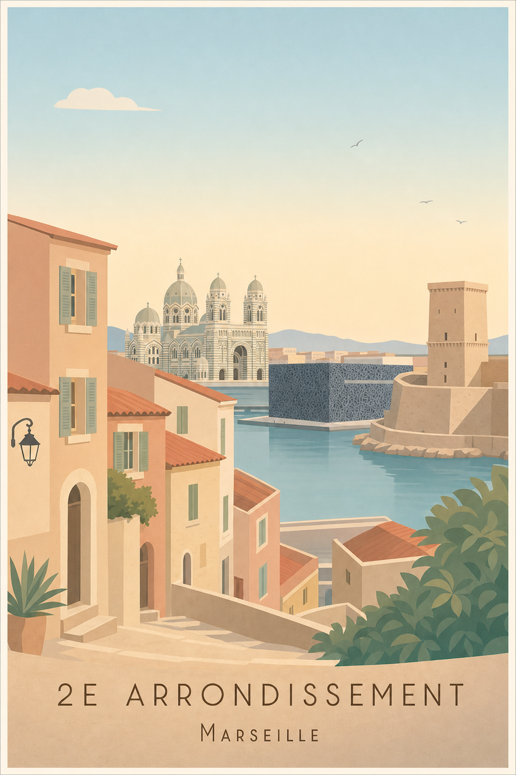 Affiche du 2e arrondissement de Marseille