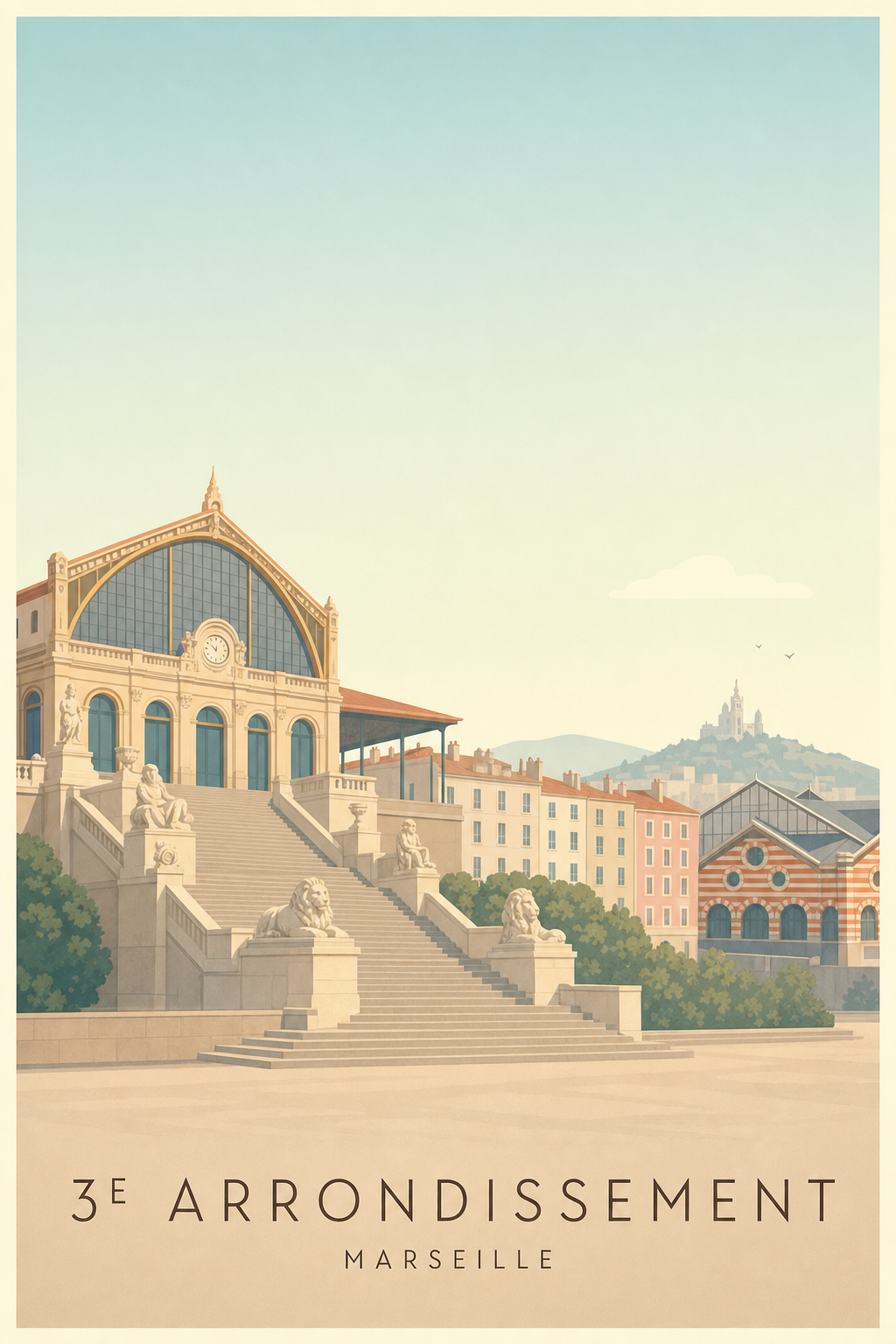 Affiche du 3e arrondissement de Marseille