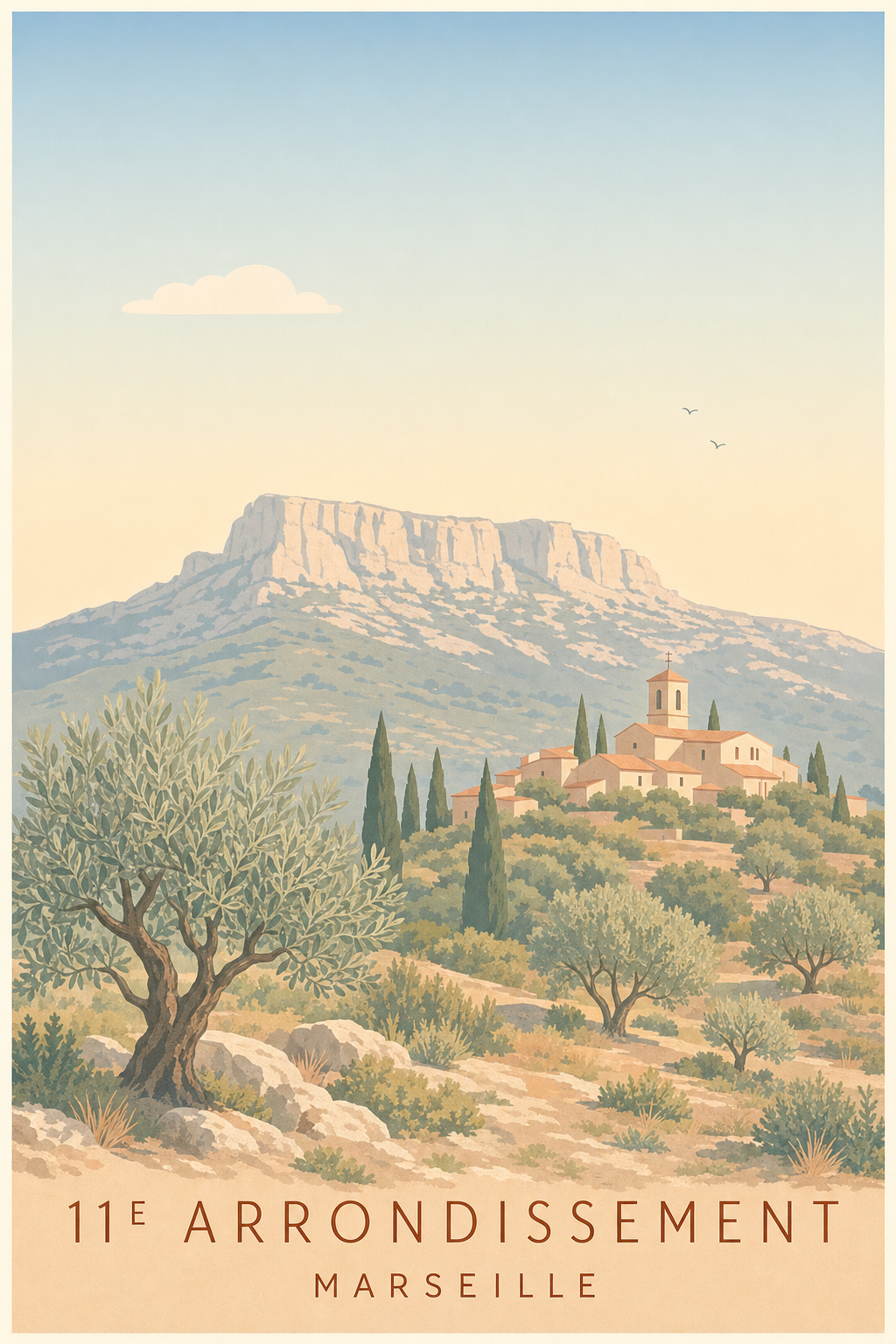 Affiche du 11e arrondissement de Marseille