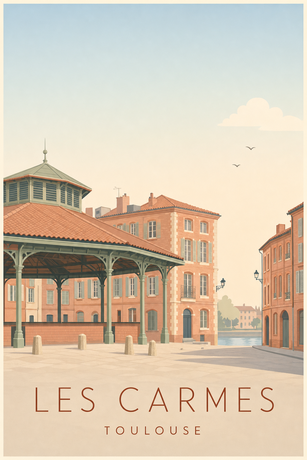 Affiche des Carmes à Toulouse
