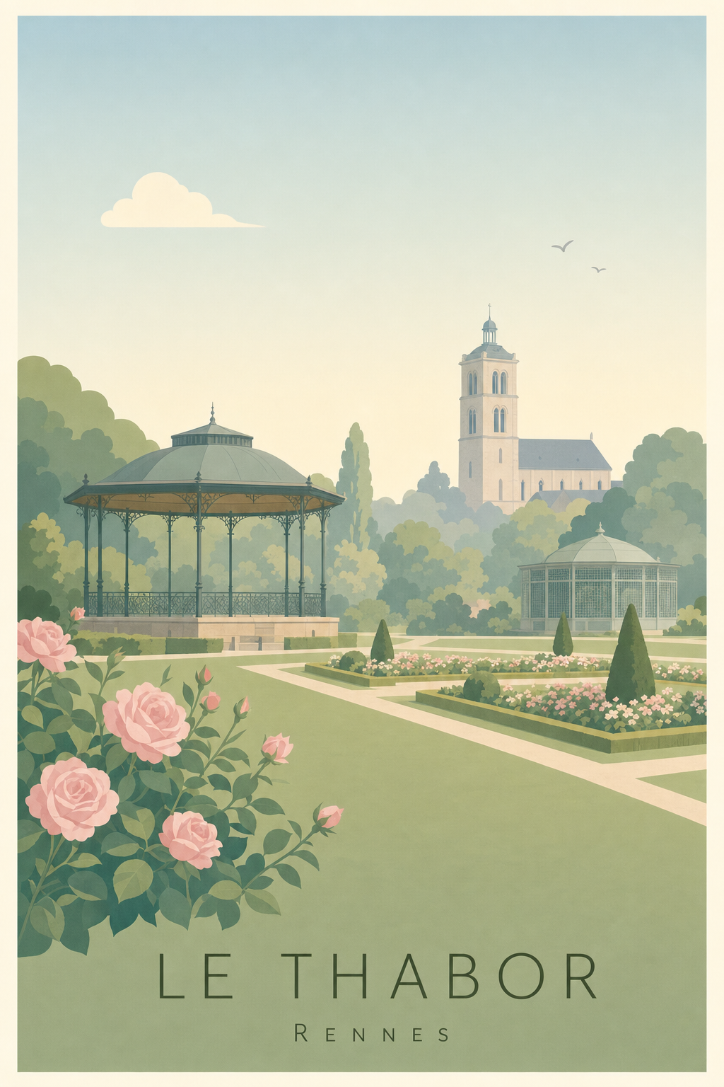 Affiche du Thabor à Rennes