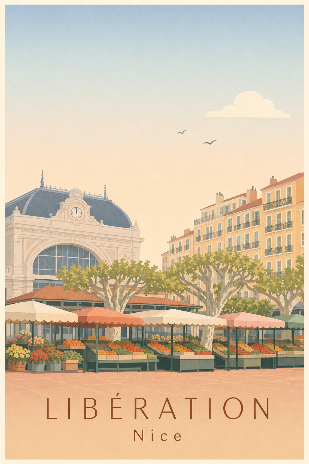 Affiche de Libération à Nice