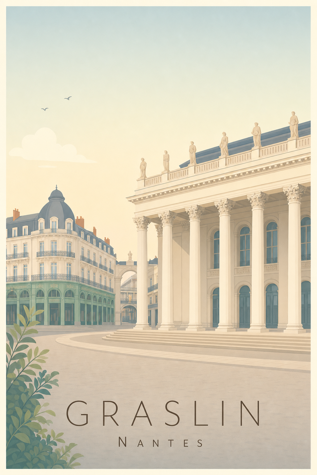 Affiche de Graslin à Nantes