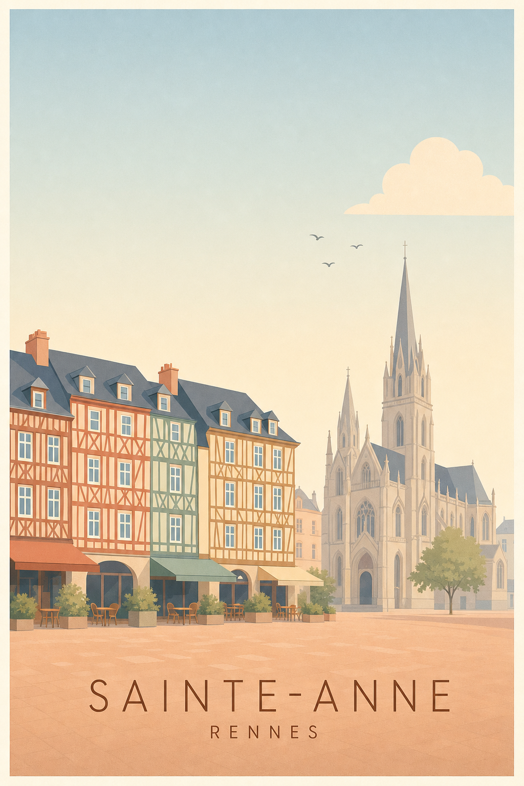 Affiche de Sainte-Anne à Rennes