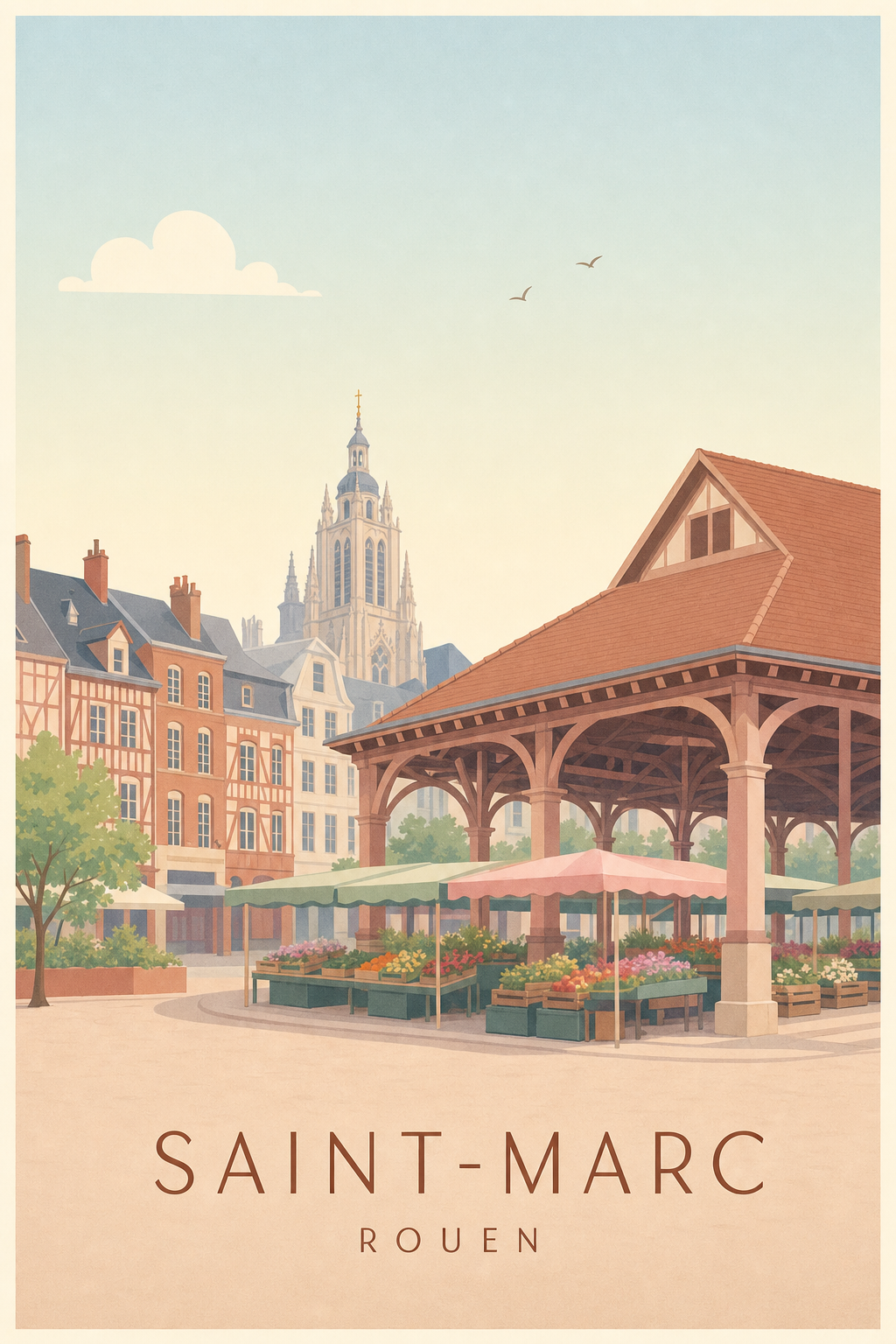 Affiche de Saint-Marc à Rouen