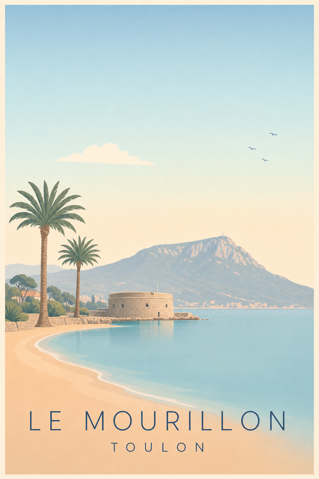 Affiche du Mourillon à Toulon