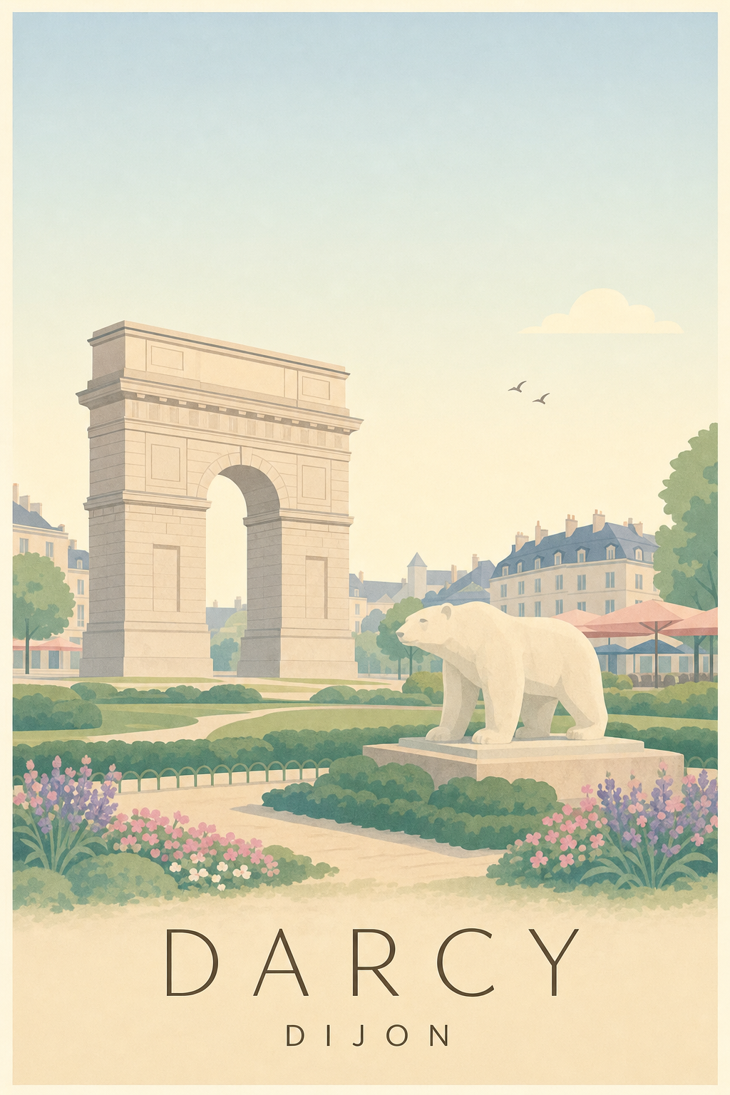 Affiche de Darcy à Dijon