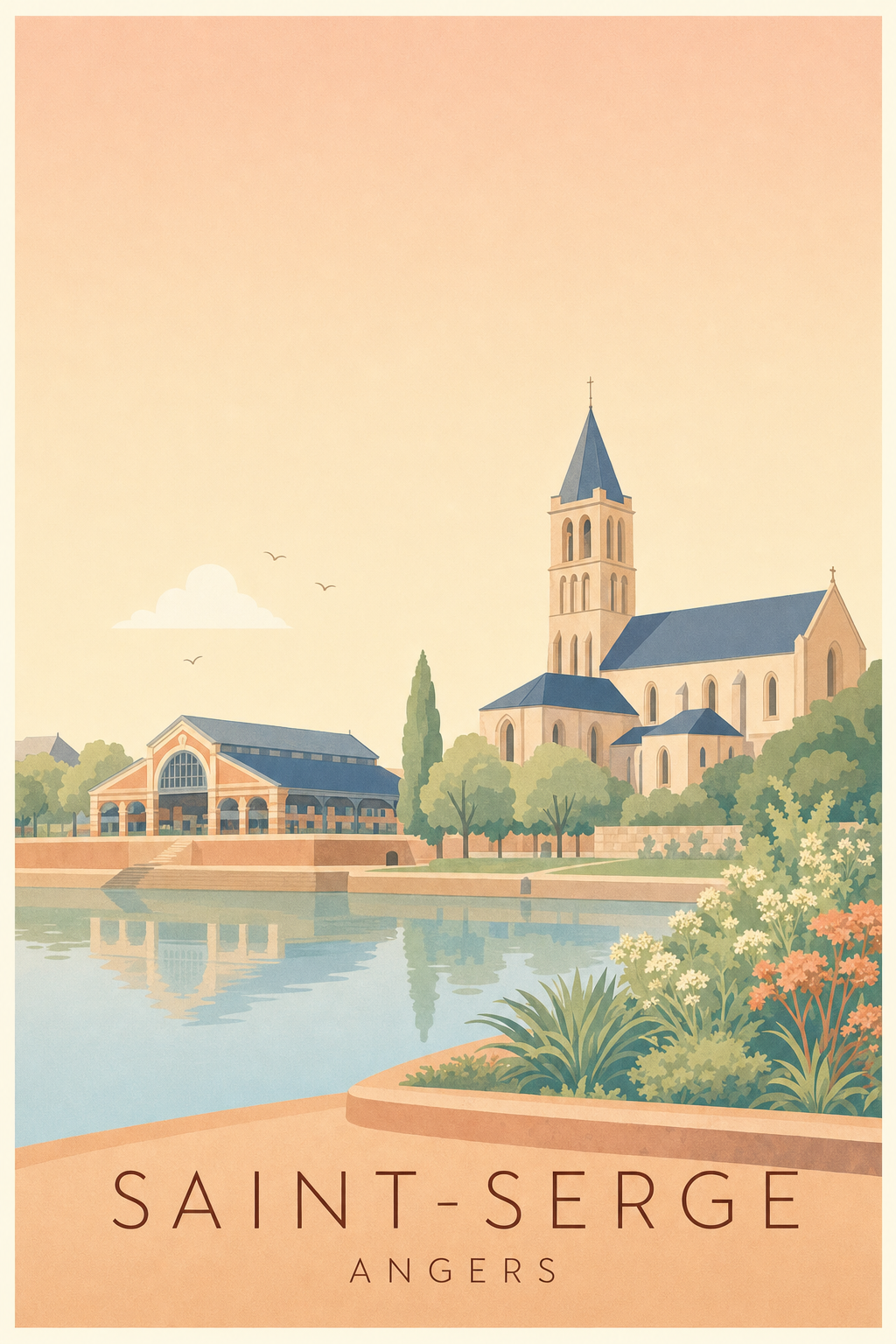 Affiche de Saint-Serge à Angers