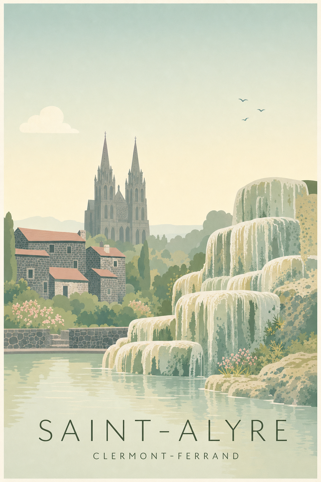 Affiche de Saint-Alyre à Clermont-Ferrand