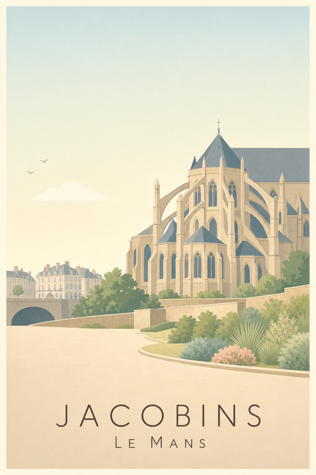 Affiche des Jacobins à Le Mans