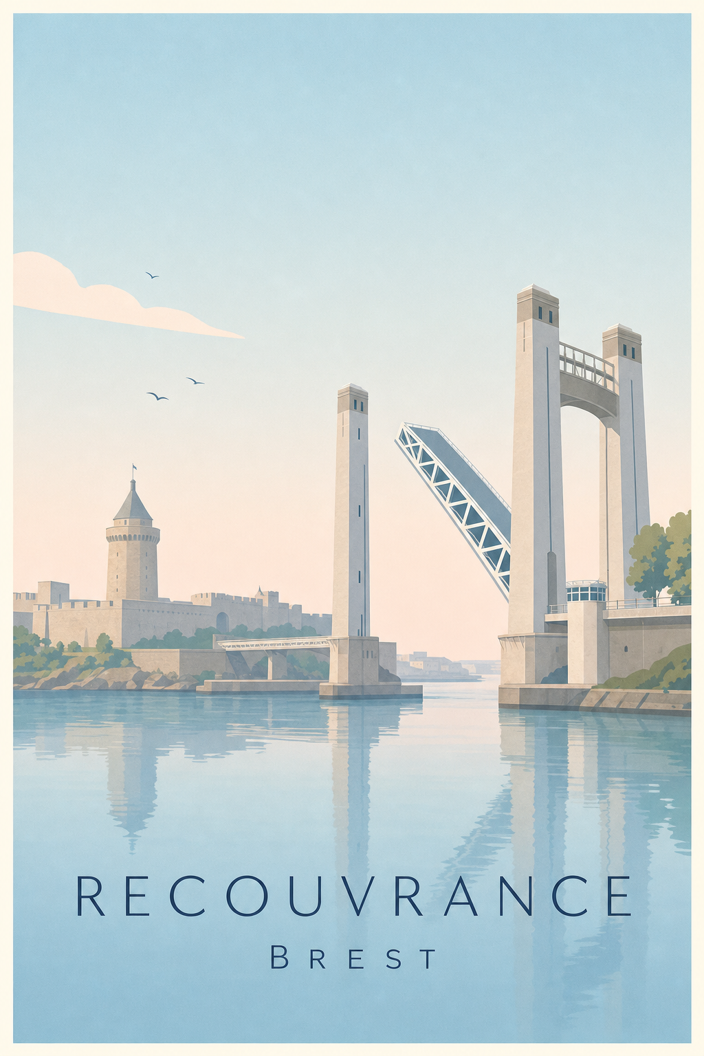 Affiche de Recouvrance à Brest