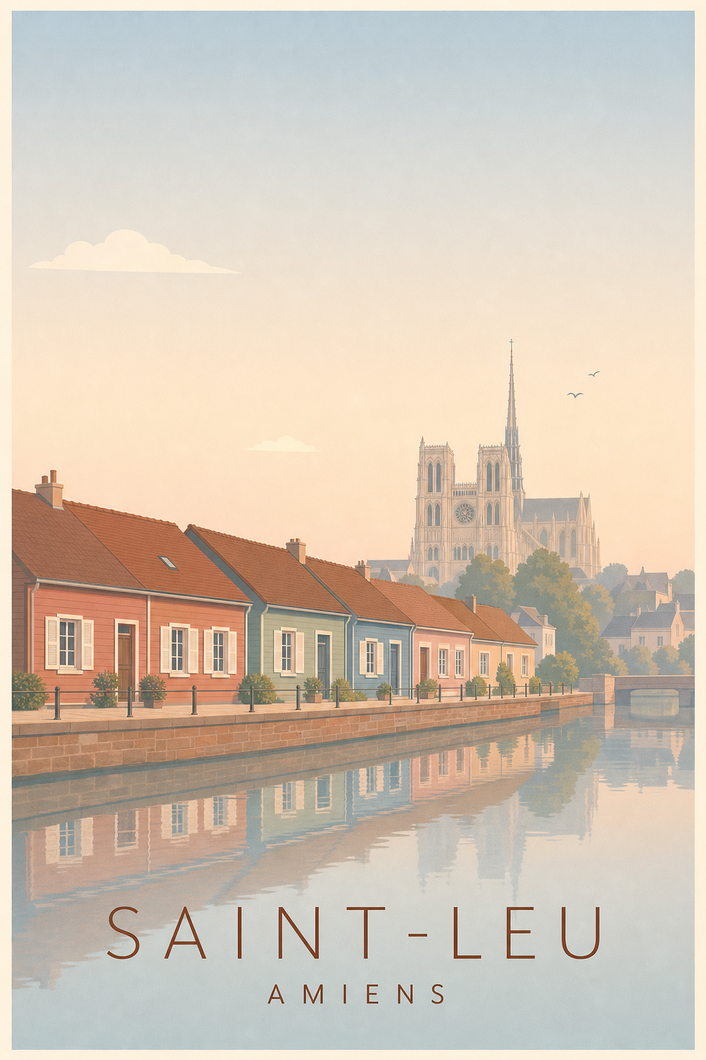 Affiche de Saint-Leu à Amiens
