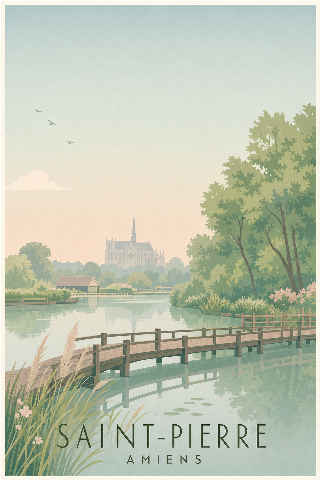 Affiche de Saint-Pierre à Amiens