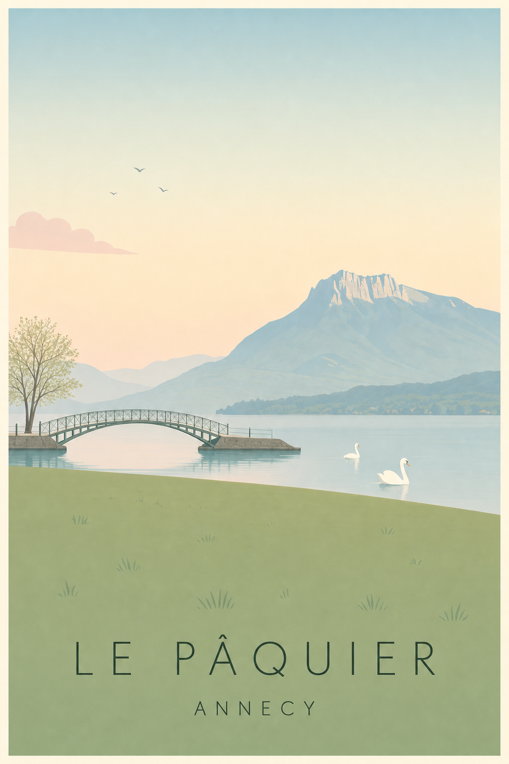 Affiche du Pâquier à Annecy