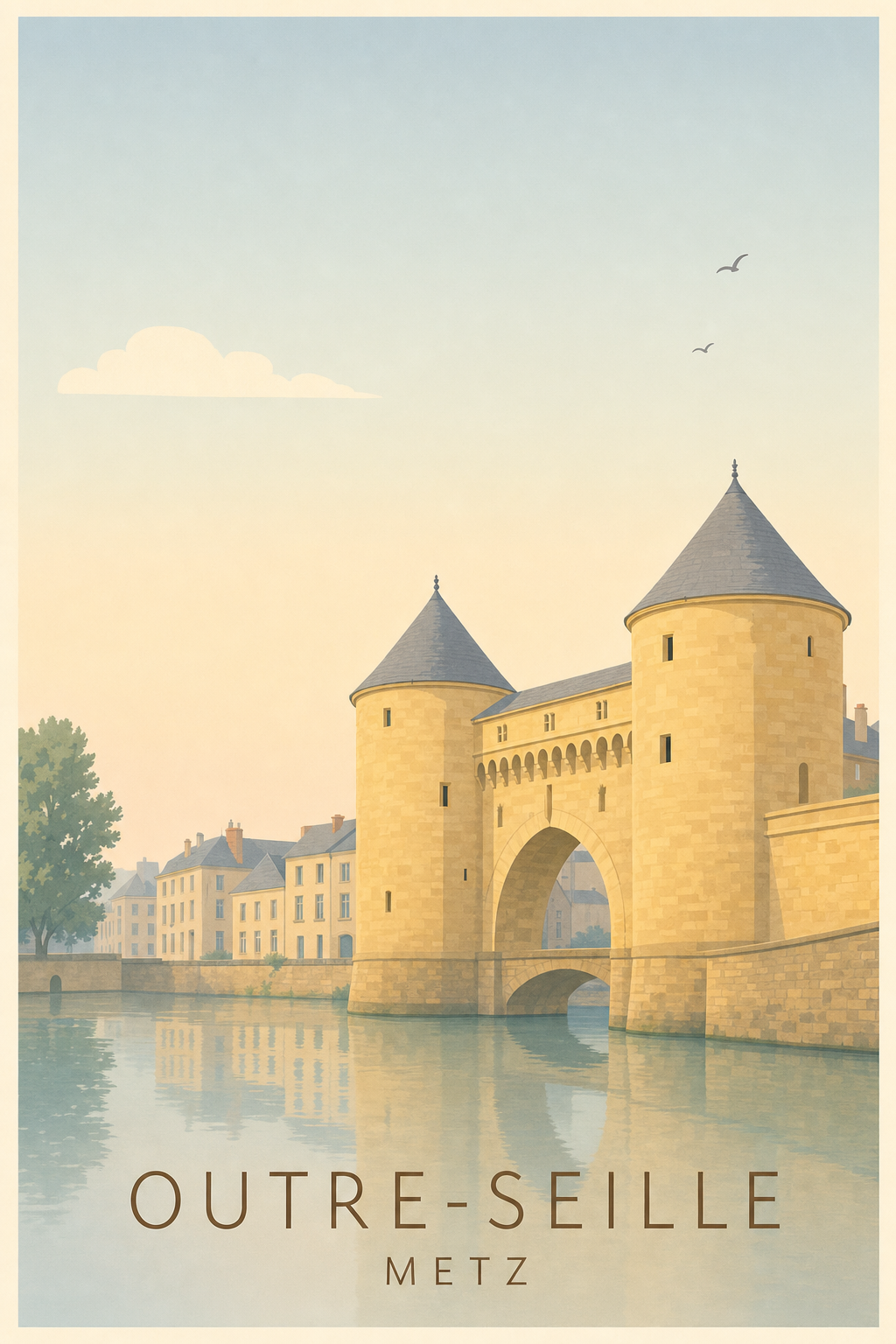 Affiche d'Outre-Seille à Metz