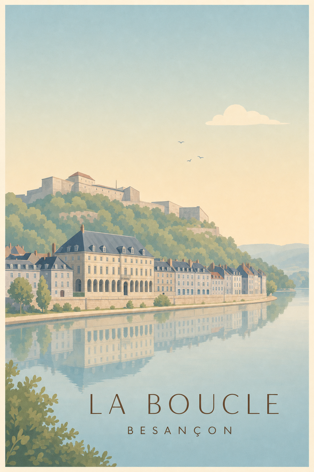 Affiche de la Boucle à Besançon