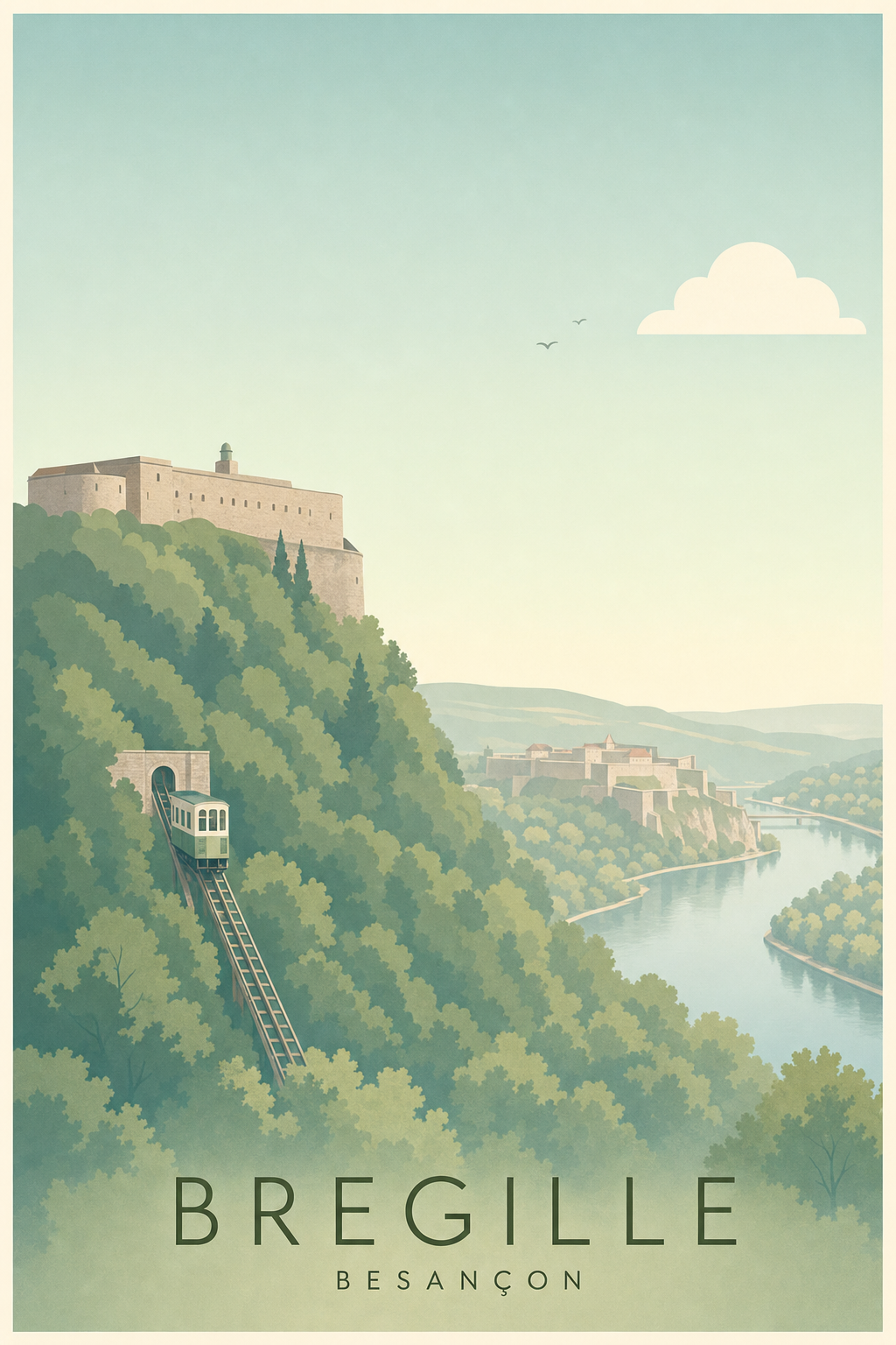 Affiche de Bregille à Besançon
